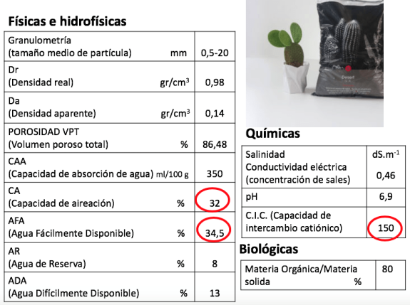 físicas desert soil